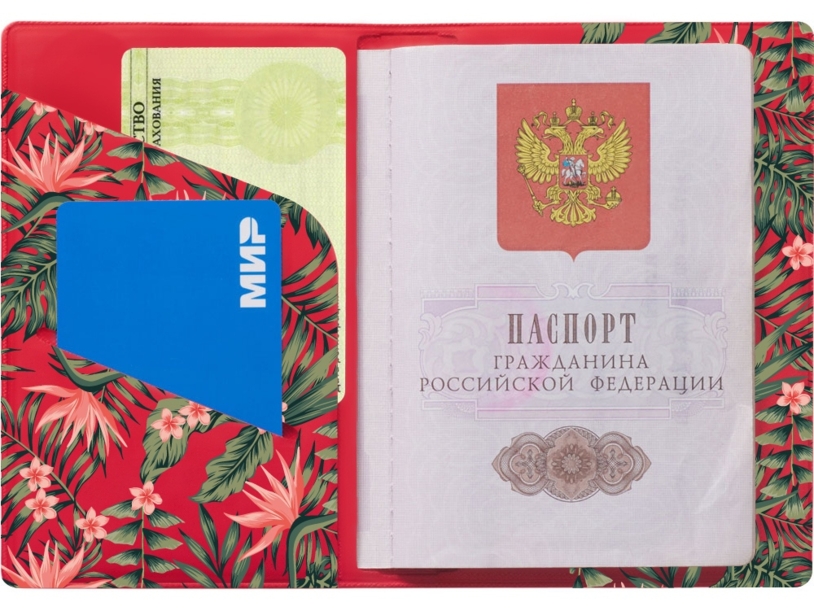 Обложка для паспорта с возможностью полноцветной УФ-печати, софт-тач (Изображение 6)