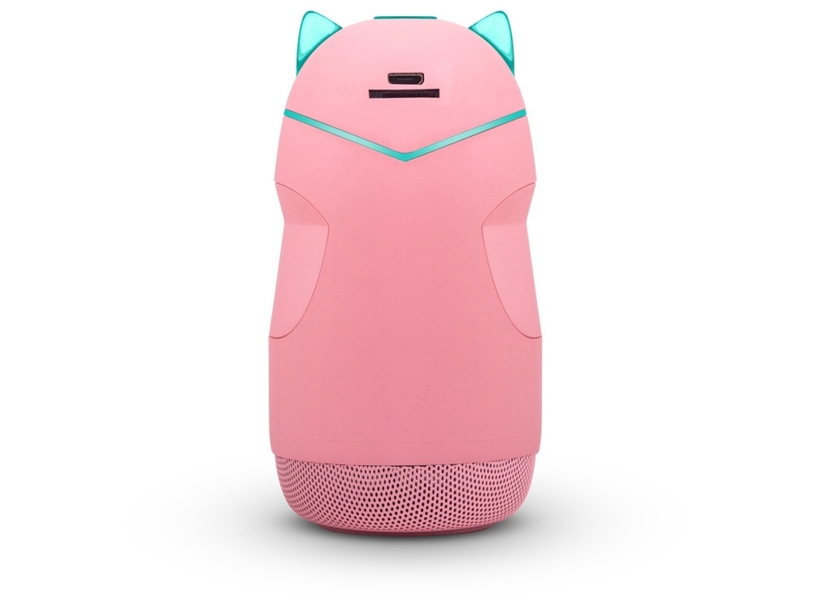 Портативная колонка TWS «Mysound Kitty 3C» (розовый) (Изображение 3)