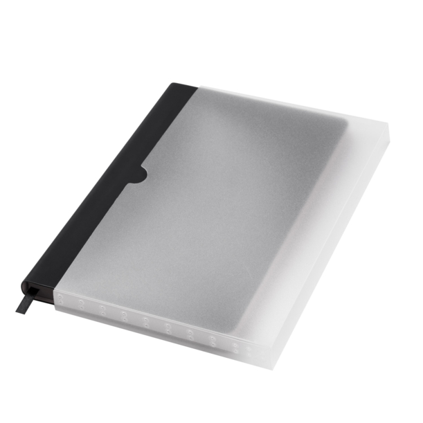 Ежедневник Латте софт-тач (Latte soft touch) недатированный, черный (Изображение 9)