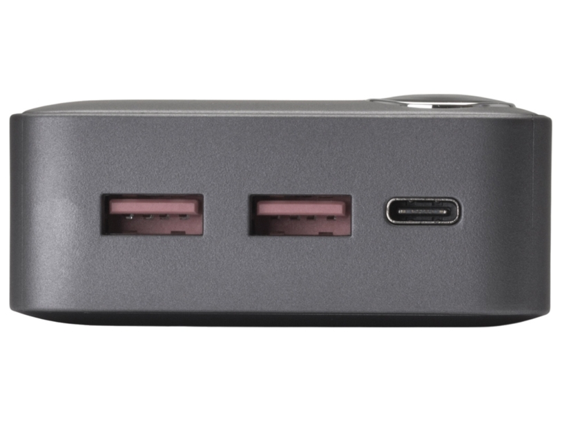 Внешний аккумулятор «Mild Pro» c быстрой зарядкой QC/PD, металлик soft-touch, 20 000 mAh (Изображение 6)