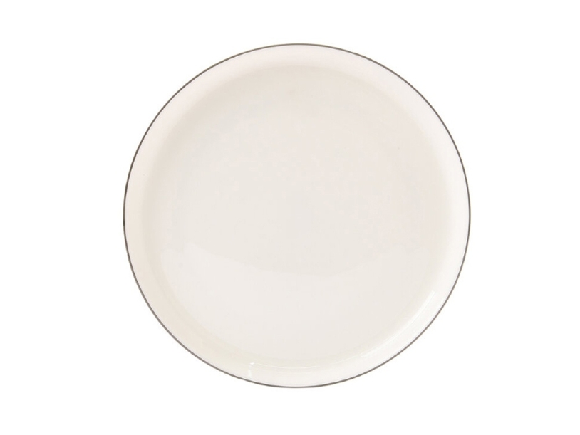 Тарелка «PLATE 1 WHT» (белый) (Изображение 1)