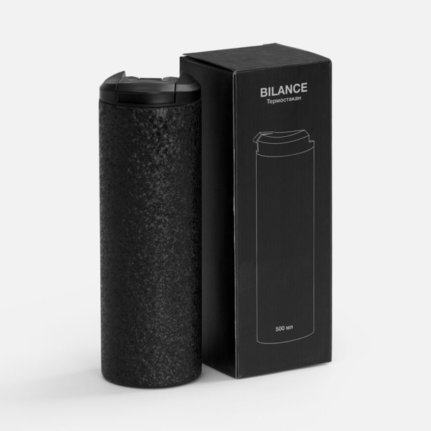 Термостакан Bilance, черный (Изображение 5)