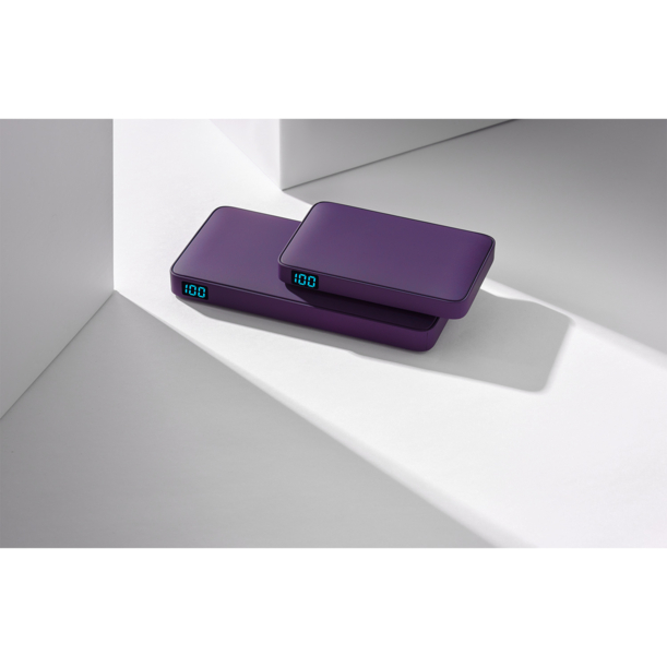 Внешний аккумулятор с подсветкой Анкор Плюс PD (Ancor PD Plus) 10000 mAh, фиолетовый (Изображение 9)