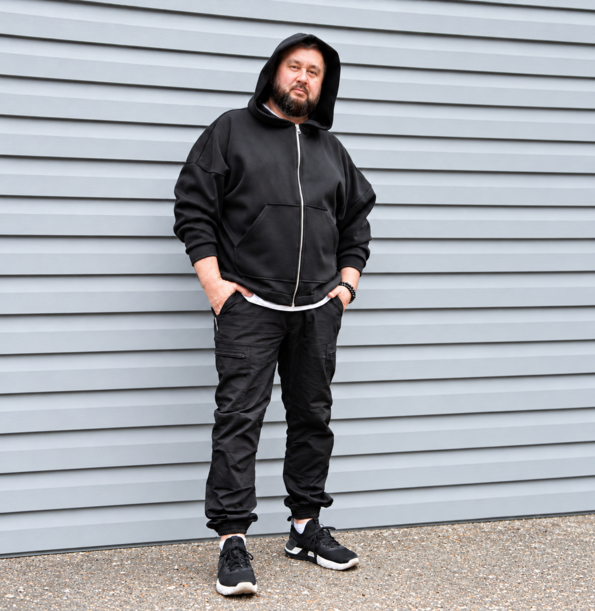 Худи унисекс оверсайз B°CODE Iceland S/M (Изображение 4)