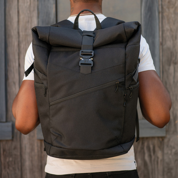 Рюкзак COLOMA 28L RPET (Черный) (Изображение 12)