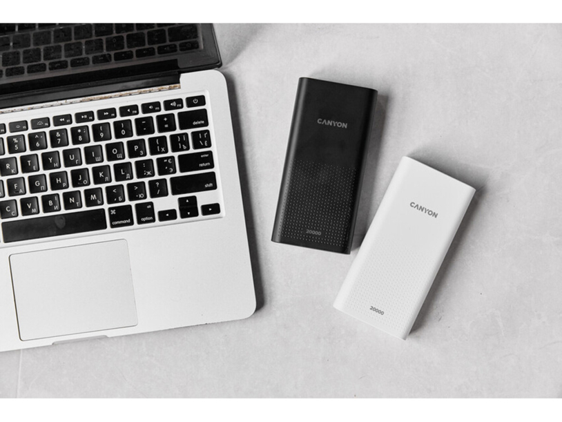 Внешний аккумулятор «PB-2001», 20000 mAh (черный) (Изображение 3)
