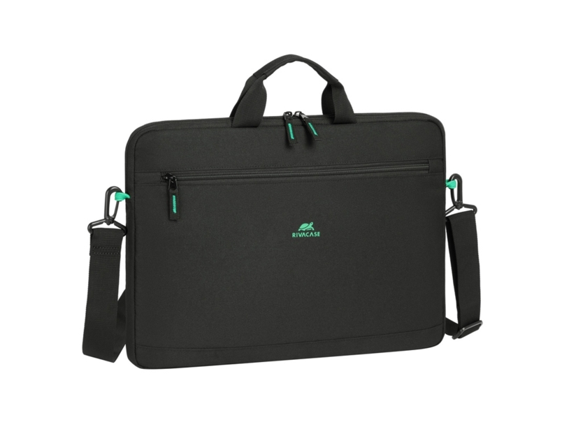 ECO кейс для ноутбука 15.6" из переработанного пластика (черный) (Изображение 1)