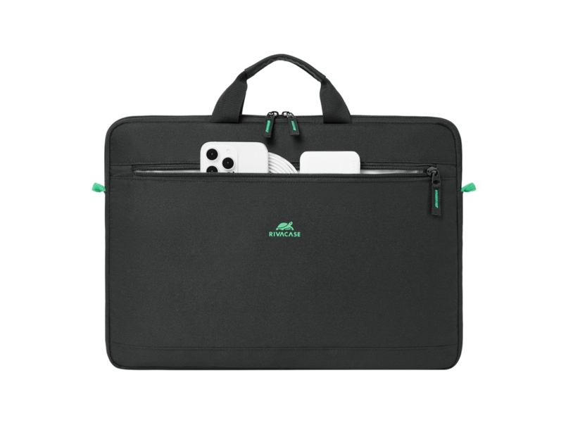 ECO кейс для ноутбука 15.6" из переработанного пластика (черный) (Изображение 7)
