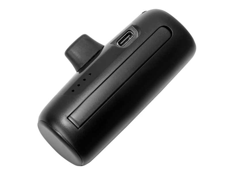 Внешний аккумулятор с разъёмом Type-C «Inject», 4000 mAh (черный) (Изображение 5)