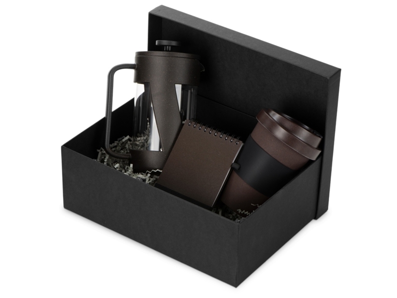 Подарочный набор «BeanBox» (коричневый, черный) (Изображение 2)