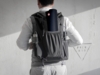 Складывающийся рюкзак-мессенджер «Venturer Eco» для ноутбука 16" (черный) (Изображение 13)