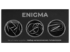 Набор из 3 металлических головоломок в мешочках «Enigma» (серебристый) (Изображение 6)