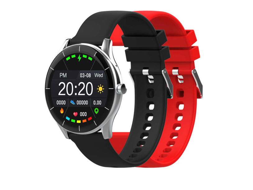 Смарт-часы «IoT Watch GT» (черный, красный) (Изображение 4)