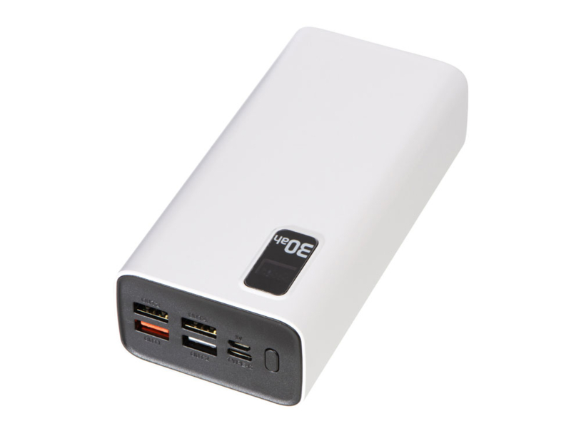 Портативный внешний аккумулятор «FAST», 30000 mAh (Изображение 4)