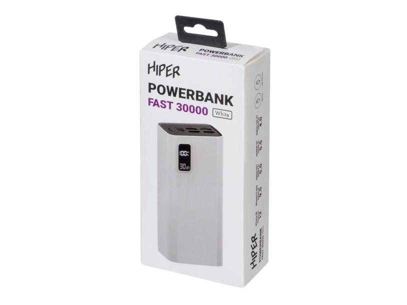 Портативный внешний аккумулятор «FAST», 30000 mAh (Изображение 9)