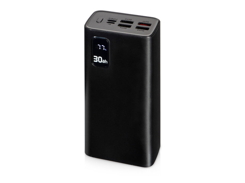 Портативный внешний аккумулятор «FAST», 30000 mAh (Изображение 1)