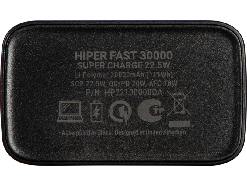 Портативный внешний аккумулятор «FAST», 30000 mAh (Изображение 6)