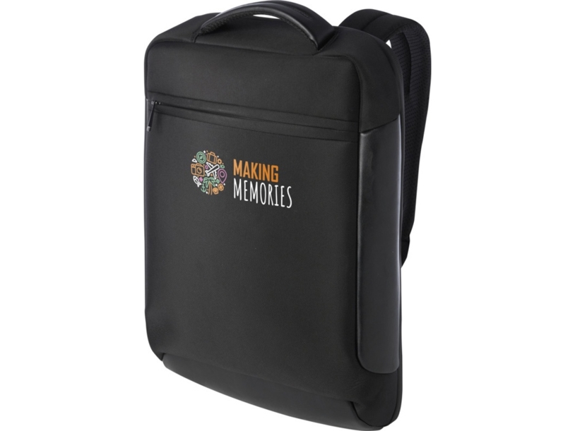 Компактный рюкзак «Expedition Pro» для ноутбука 15,6", 12 л (черный) (Изображение 7)