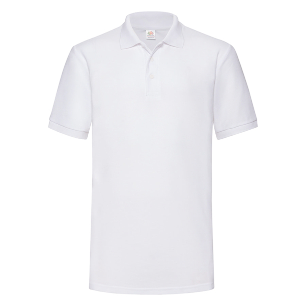 Поло "Heavy Polo", белый_2XL, 100% х/б, 230 г/м2 (Изображение 2)