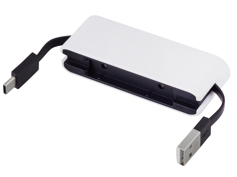 USB-хаб «Hubix» с коннектором 2-в-1 USB-C и USB-A, 2.0 (Изображение 3)