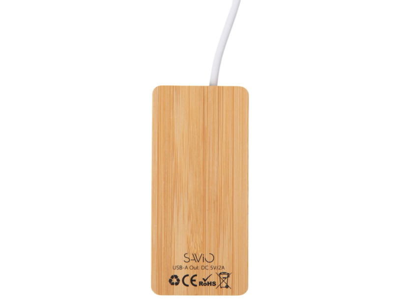 USB хаб с подсветкой лого «Reedia S5», 3*USB, 1*Type C (Изображение 5)