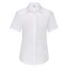 Рубашка "Lady-Fit Short Sleeve Oxford Shirt", белый_L, 70% х/б, 30% п/э, 130 г/м2 (Изображение 1)