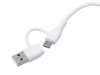 USB-хаб «Memo», 2*USB, 2*Type C (натуральный) (Изображение 11)