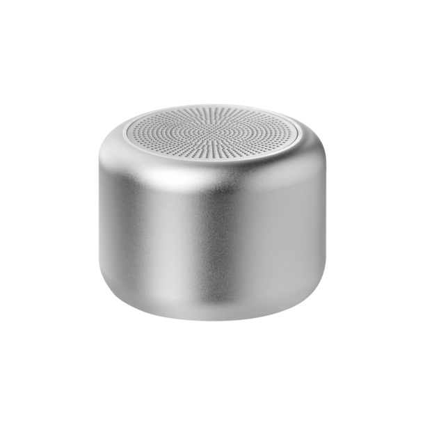 Беспроводная колонка Пэшн (Passion) 80dB 600 mAh (Bluetooth 5.0), серебряная (Изображение 1)