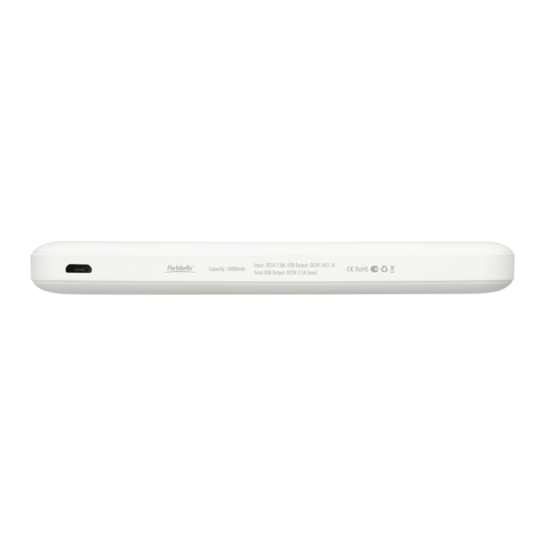 Внешний аккумулятор Элари Плюс (Elari Plus) 10000 mAh, белый (Изображение 6)