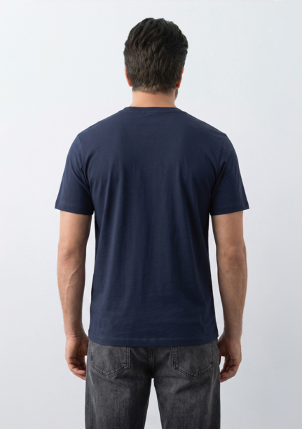 Футболка STAN, хлопок 160, 301 (Тёмно-синий) 58/4XL (Изображение 5)
