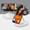 Беспроводная зарядная станция 3 в 1 MagSafe QI2 NEO (белый) (Изображение 4)
