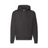 Толстовка мужская "PREMIUM HOODED SWEAT JACKET", черный_XL, 70% х/б, 30% п/э, 280 г/м2 (Изображение 1)