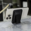 Картхолдер magsafe с подставкой для смартфона «Wally stand» (черный) (Изображение 1)