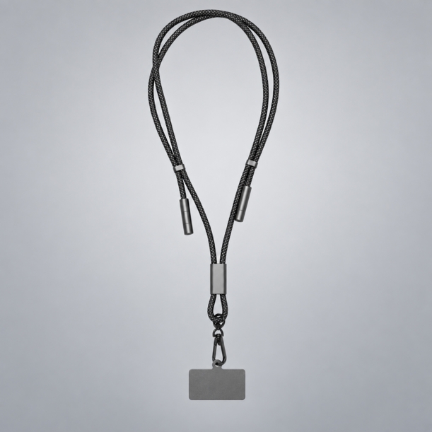 Шнурок-держатель для телефона с зарядным кабелем USB-C на USB-C/Lightning «Lany Eco Charge» (Изображение 1)