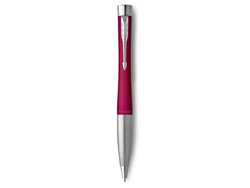 Шариковая ручка Parker Urban (розовый, серебристый) (Изображение 5)