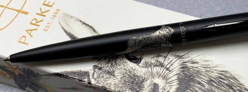 Ручка шариковая Parker Jotter XL (черный) (Изображение 9)