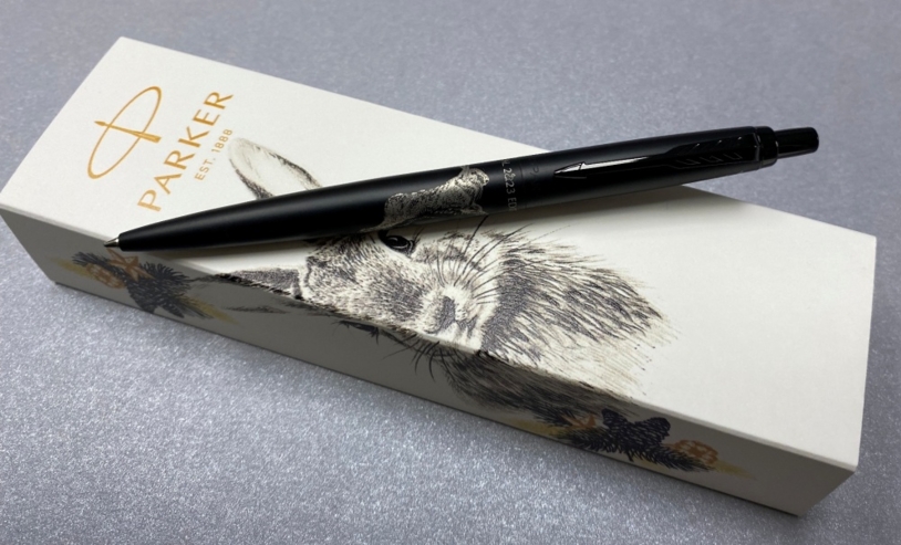 Ручка шариковая Parker Jotter XL (черный) (Изображение 10)