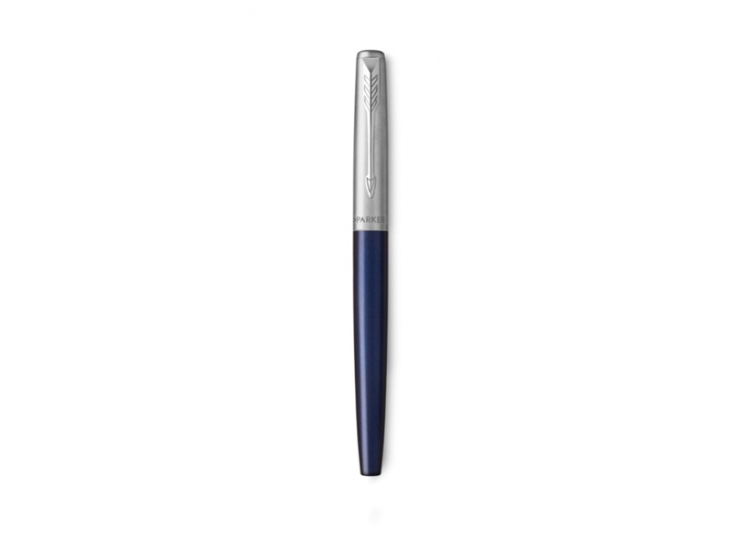 Ручка перьевая Parker Jotter Royal, M (темно-синий, серебристый) (Изображение 3)