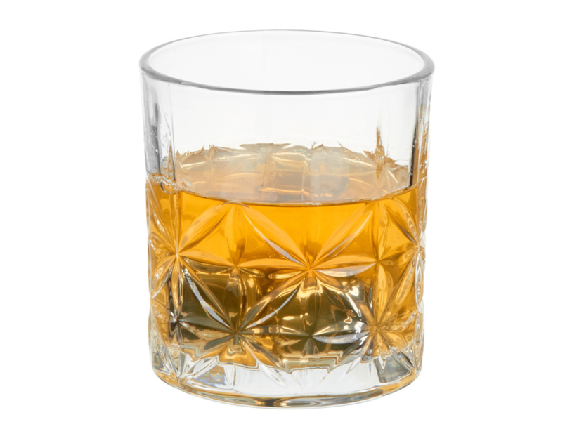 Набор для виски на бамбуковой подставке «Boulevardier» (натуральный, прозрачный) (Изображение 15)