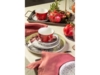 Набор чашка и блюдце «TEA SET 1 BLU» (голубой/красный) (Изображение 6)