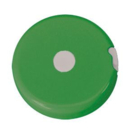 Рулетка &quot;Кнопка&quot; (1,5 м); светло-зеленый; D=5 см; H=1,2 см; пластик; тампопечать