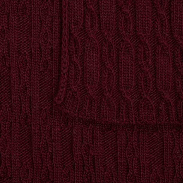 Плед Knitline, темно-красный (бордовый) (Изображение 3)
