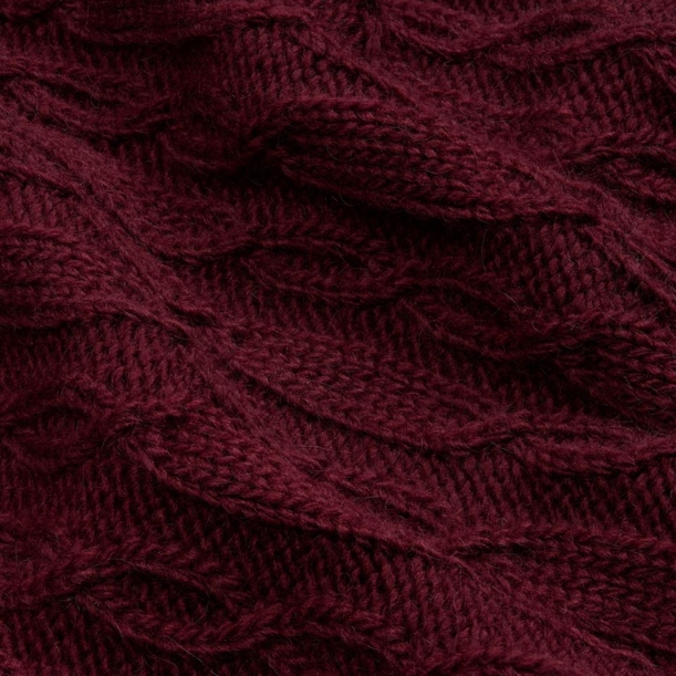 Плед Knitline, темно-красный (бордовый) (Изображение 4)