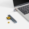 USB-хаб Slotto, серый (Изображение 7)