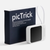 Внешний аккумулятор с пиксельным дисплеем picTrick 10000 мАч, белый (Изображение 7)
