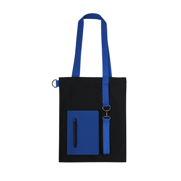 Набор Bplanner casual (чёрный с синим) (Изображение 1)