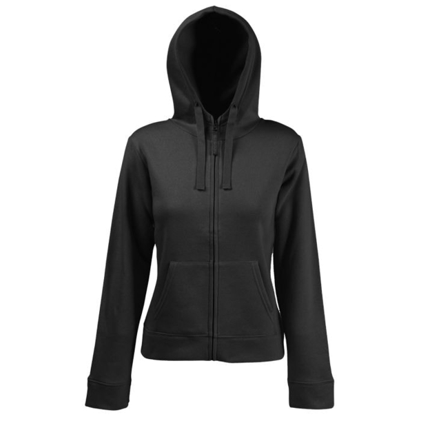 Толстовка "Comfy"- 100% хлопок, 280 г/м2, чёрный (Изображение 1)