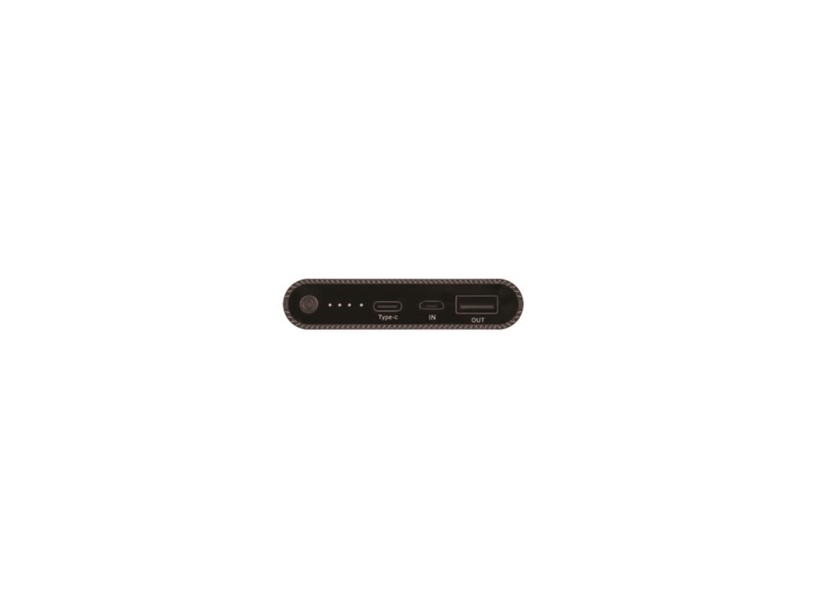 Внешний беспроводной аккумулятор «NEO Spark», 10000 mAh (черный) (Изображение 3)