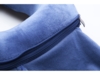 Подушка для путешествий с эффектом памяти, с капюшоном «Hooded Tranquility Pillow» (синий) (Изображение 6)
