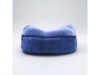 Подушка для путешествий с эффектом памяти, с капюшоном «Hooded Tranquility Pillow» (синий) (Изображение 9)